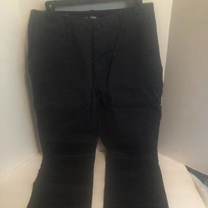 Pants Black Womens Pants Straight Leg TBOE 46S 100% Cotton